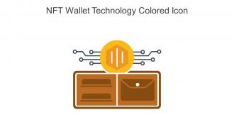 NFT Wallet Technology Colored Icon In Powerpoint Pptx Png And Editable Eps Format