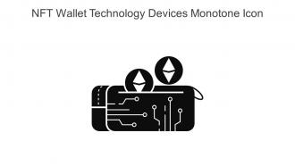 NFT Wallet Technology Devices Monotone Icon In Powerpoint Pptx Png And Editable Eps Format