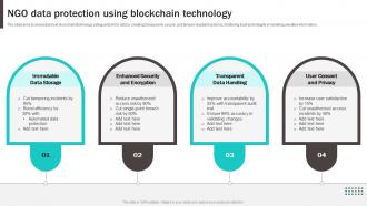 NGO Data Protection Using Blockchain Technology