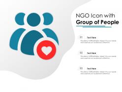 Ngo icon with group of people