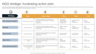 NGO Strategic Fundraising Action Plan