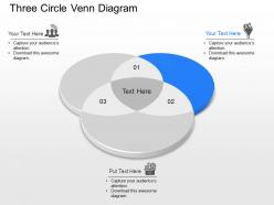 Ni three circle venn diagram powerpoint template