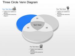 Ni three circle venn diagram powerpoint template