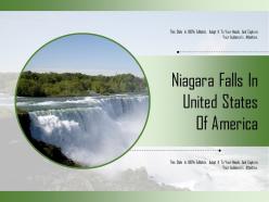 Niagara Falls In United States Of America
