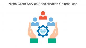 Niche Client Service Specialization Colored Icon In Powerpoint Pptx Png And Editable Eps Format