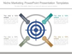 Niche marketing powerpoint presentation templates