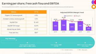 Nielsen Company Profile Earning Per Share Free Cash Flow And Ebitda Ppt Slides Example Introduction
