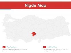 Nigde map powerpoint presentation ppt template
