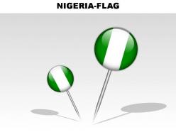 Nigeria country powerpoint flags