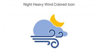 Night Heavy Wind Colored Icon In Powerpoint Pptx Png And Editable Eps Format