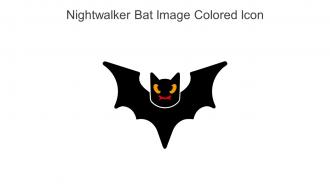 Nightwalker Bat Image Colored Icon In Powerpoint Pptx Png And Editable Eps Format