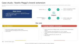 Nike Brand Extension Case Study Nestle Maggis Brand Extension