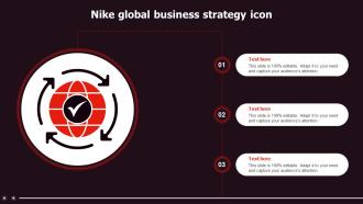 Nike Global Business Strategy Icon