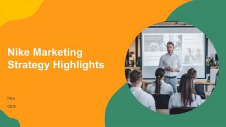 Nike Marketing Strategy Highlights PPT Structure AT
