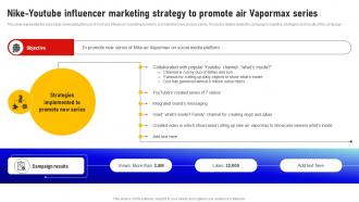 Nike Youtube Influencer Marketing Strategy To Promote Social Media Influencer Strategy SS V