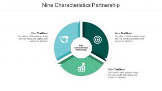 Nine characteristics partnership ppt powerpoint presentation infographics layout cpb