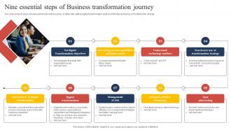 Nine Essential Steps Of Business Transformation Journey