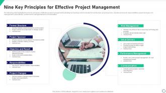 Nine Key Principles For Effective Project Management