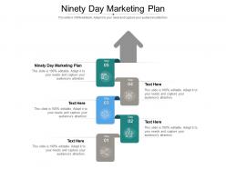 Ninety day marketing plan ppt powerpoint presentation styles information cpb