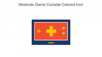 Nintendo Game Console Colored Icon In Powerpoint Pptx Png And Editable Eps Format