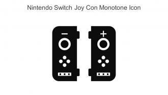 Nintendo Switch Joy Con Monotone Icon In Powerpoint Pptx Png And Editable Eps Format