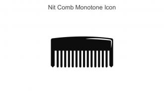 Nit Comb Monotone Icon In Powerpoint Pptx Png And Editable Eps Format