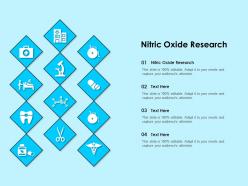 Nitric oxide research ppt powerpoint presentation file graphics template