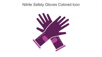 Nitrile Safety Gloves Colored Icon In Powerpoint Pptx Png And Editable Eps Format