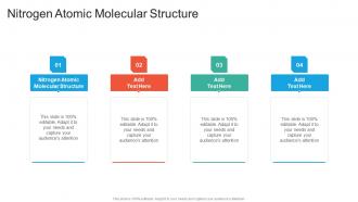 Nitrogen Atomic Molecular Structure In Powerpoint And Google Slides Cpb