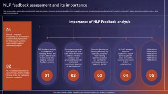 NLP Feedback Assessment And Its Importance Comprehensive Tutorial About AI SS V