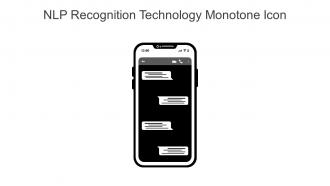 NLP Recognition Technology Monotone Icon In Powerpoint Pptx Png And Editable Eps Format