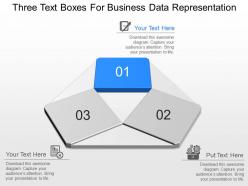 13155894 style division non-circular 3 piece powerpoint presentation diagram infographic slide