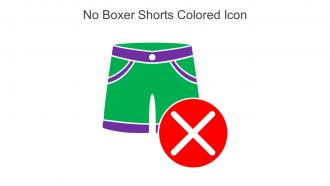 No Boxer Shorts Colored Icon In Powerpoint Pptx Png And Editable Eps Format