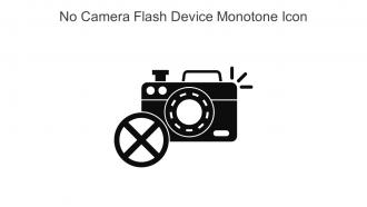 No Camera Flash  Device Monotone Icon In Powerpoint Pptx Png And Editable Eps Format