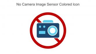 No Camera Image Sensor Colored Icon In Powerpoint Pptx Png And Editable Eps Format