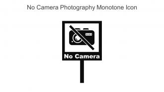 No Camera Photography Monotone Icon In Powerpoint Pptx Png And Editable Eps Format