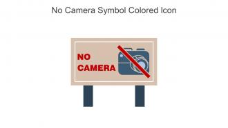 No Camera Symbol Colored Icon In Powerpoint Pptx Png And Editable Eps Format