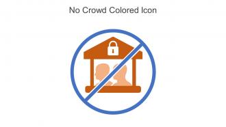 No Crowd Colored Icon In Powerpoint Pptx Png And Editable Eps Format