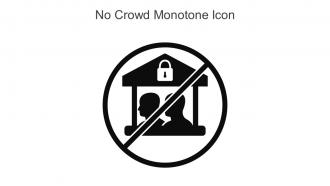 No Crowd Monotone Icon In Powerpoint Pptx Png And Editable Eps Format