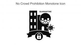 No Crowd Prohibition Monotone Icon In Powerpoint Pptx Png And Editable Eps Format