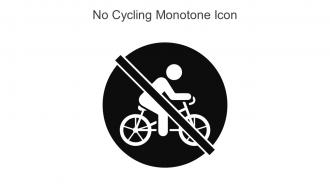 No Cycling Monotone Icon In Powerpoint Pptx Png And Editable Eps Format