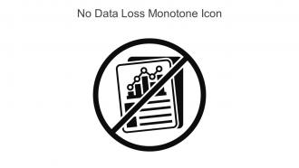 No Data Loss Monotone Icon In Powerpoint Pptx Png And Editable Eps Format