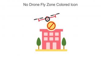 No Drone Fly Zone Colored Icon In Powerpoint Pptx Png And Editable Eps Format