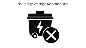 No Energy Wastage Monotone Icon In Powerpoint Pptx Png And Editable Eps Format