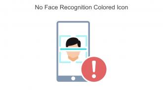 No Face Recognition Colored Icon In Powerpoint Pptx Png And Editable Eps Format