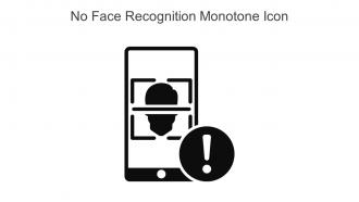 No Face Recognition Monotone Icon In Powerpoint Pptx Png And Editable Eps Format