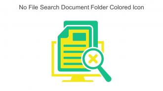 No File Search Document Folder Colored Icon In Powerpoint Pptx Png And Editable Eps Format