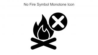 No Fire Symbol Monotone Icon In Powerpoint Pptx Png And Editable Eps Format