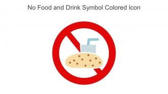 No Food And Drink Symbol Colored Icon In Powerpoint Pptx Png And Editable Eps Format