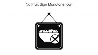 No Fruit Sign Monotone Icon In Powerpoint Pptx Png And Editable Eps Format